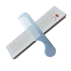Hair Comb Hotel guest bathroom amenity in White color Premium Individual Box