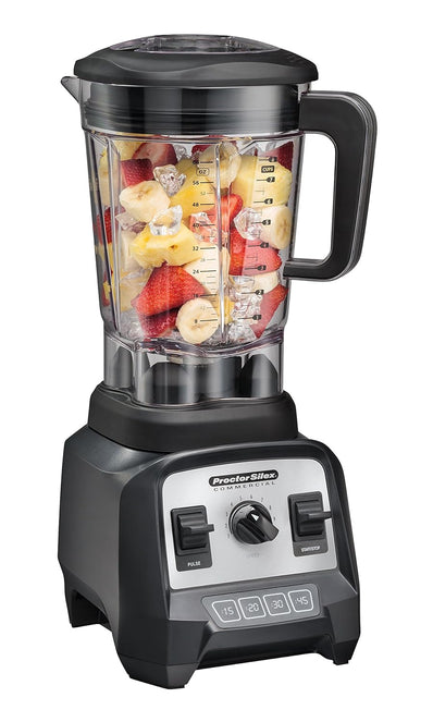 HAMILTON BEACH Proctor Silex® Commercial High-Performance Blender, 2 HP, Variable Speed, Pulse, 64oz BPA-Free Copolyester Containe