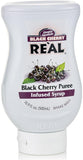 Real Infused Black Cherry Syrup 16.9 oz