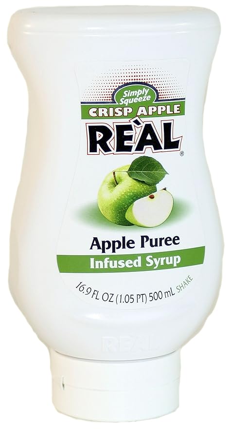 Real Infused Crisp Apple Syrup 16.9 oz