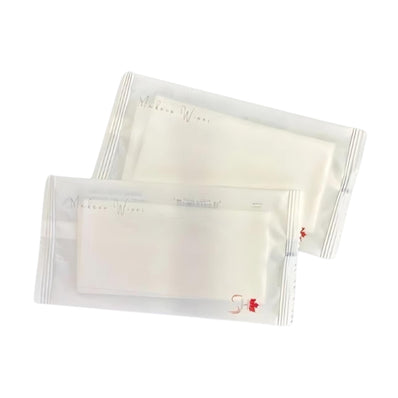 Toallitas húmedas desmaquillantes para viajes, sin aroma, para baño de invitados de hotel, en bolsa individual de primera calidad, embalaje económico, 200 unidades por caja