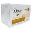 Jabón en barra DOVE, 4 unidades, 100 g, aceite en crema, argán marroquí, paquete de 12