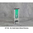 Dispensador de artículos de baño líquidos iQon de 1 cámara, color plata satinada sólida y cromo, paquete de 1