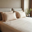 TC-200 American-made percale fabric FITTED SHEETS for Elite Plain Beds color BONE Packing 24's/ case Thomaston Mills
