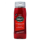 BRUT Body Wash 500ml Total Attraction