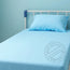 TC-180 FLAT SHEETS American made percale fabric color BLUE for Healthcare Hospitality Beds Packing 24's/ case Thomaston Mills