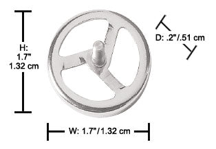 HAMILTON BEACH Stainless Steel Agitator / Stainless frozen dessert impeller for mix-ins (Fits all drink mixer models)