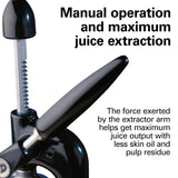 HAMILTON BEACH Manual Citrus Juicer, acid-resistant finish