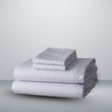 Funda de almohada de percal de lujo T-250 a rayas (1 cm de ancho), 60 % C-40 % P, tamaño Queen, 36" x 21", Thomaston Mills, EE. UU., paquete de 6