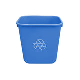 26 L Soft Wastebaskets - 26L / Recycling color:Blue