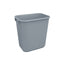 Papeleras blandas Globe Commercial de 26 l - 26 l color: gris paquete de 6