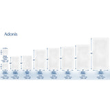 ADONIS Hand Towels 16" x 28" #3.60 Lbs/dz Standard Full Terry 24/Pack