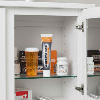 CareALL 1 oz. Clotrimazole Antifungal Cream (NBE Lotrimin AF)