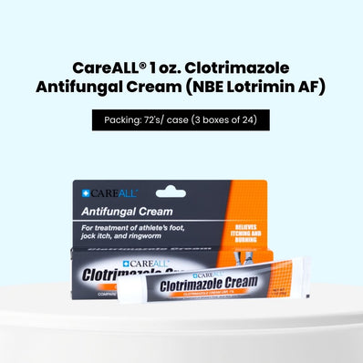 CareALL 1 oz. Clotrimazole Antifungal Cream (NBE Lotrimin AF)