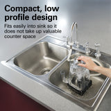 HAMILTON BEACH Container Rinser, 64 oz. Liters, Break-Resistant Polycarbonate Container