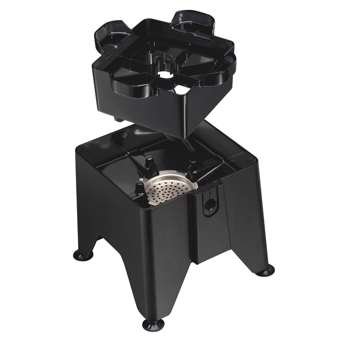 HAMILTON BEACH Commercial Container Rinser Station, Stainless Steel Drain Grate, Nitrile Rubber Bushing