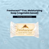 FreshScent 5oz Cocoa Butter Soap (vegetable based) 72's units/cs