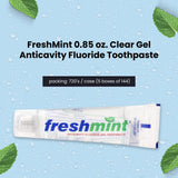FreshMint 0.85 oz. Clear Gel Anticavity Fluoride Toothpaste