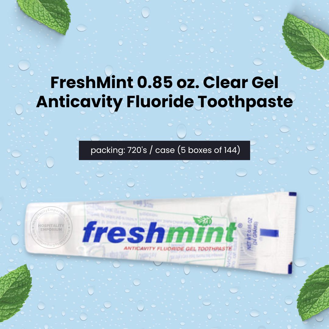 FreshMint 0.85 oz. Clear Gel Anticavity Fluoride Toothpaste