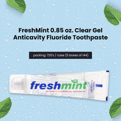 FreshMint 0.85 oz. Clear Gel Anticavity Fluoride Toothpaste