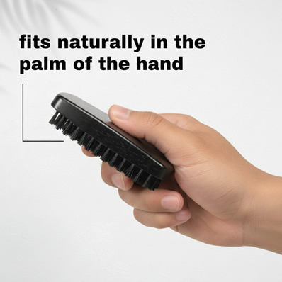 FreshScent Block Handle Hairbrush (military style)