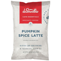 Dr. Smoothie Cafe Essentials Gourmet Beverage Mix Pumpkin Spiced Latte 3.5 lb