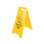 Globe Commercial Wet Floor Sign English-French 1/Pack