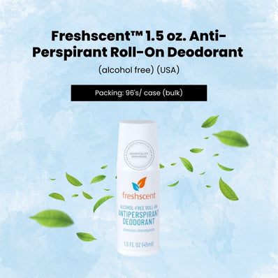 FreshScent 1.5 oz. Anti-Perspirant Roll-On Deodorant (alcohol free) (USA)