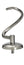 HAMILTON BEACH 8 Quart Stand Mixer Wire Whisk / Dough Hook for CPM800 , Stainless Steel