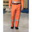 High-Vis Flame-Resistant Work Pants Cotton/Nylon With 2â€ Silver Tape, Multiple Pockets Color Orange Available sizes 34-42 (Sold as 2's/ Pack)