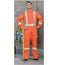 Flame-Resitstant Coveralls Cotton/Nylon Twill with 2â€ Silver Tape. Brass Zipper, Action-Back Multiple Pockets, Color Orange Available sizes Reg-Tall (Sold as 1's/ Pack)