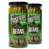 Fosters Pickl Green Beans 16 oz