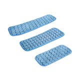 Blue Microfiber Wet Pad - 12"L color:Blue