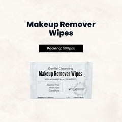 Accessories Collective Sachet, Makeup Remover Wipes 500/cs