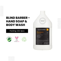 Blind Barber Hand Soap & Body Wash 1 Gallon, 3.8L 4/cs