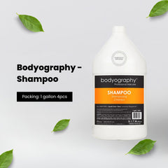 Bodyography Shampoo 1 Gallon, 3.8L 4/cs