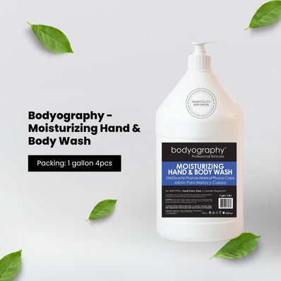 Bodyography Moisturizing Hand & Body Wash 1 Gallon, 3.8L