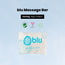 Blu Massage Bar, Round 1oz, 30g (Count 300's/Pack)
