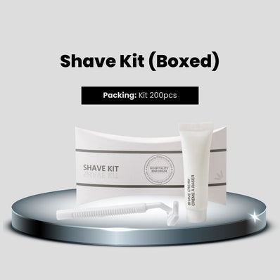 Accessories Collective Box, Shaving Kit - Contents: Twin Blade Razor & Shave Cream, 15g Tube