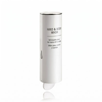 Delton Hand & Body Wash Dispenser - White