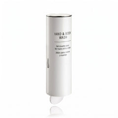Delton Hand & Body Wash Dispenser - White