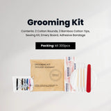 Accessories Collective Sustain, Grooming Kit - Contents: 2 Cotton Rounds, 3 Bamboo Cotton Tips, Sewing Kit, Emery Board, Adhesive Bandage 300/cs