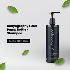 Bodyography LOCK Pump Bottle - Conditioner 13.5oz, 400ML 20/cs