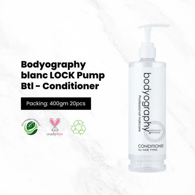Bodyography Blanc LOCK Pump Bottle - Conditioner 13.5oz, 400ML