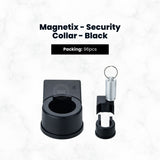Dispensing Systems, Magnetix - Security Collar - Black 96/cs