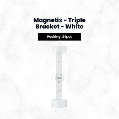 Dispensing Systems, Magnetix - Squeeze Cartridge Bracket - White