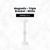 Dispensing Systems, Magnetix - Squeeze Cartridge Bracket - White 24/cs