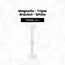 Dispensing Systems, Magnetix - Squeeze Cartridge Bracket - White 24/cs