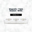Dispensing Systems, Magnetix - Triple Bracket - White 24/cs