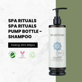 Spa Rituals Pump Bottle - Shampoo 13.5oz, 400g 20/cs